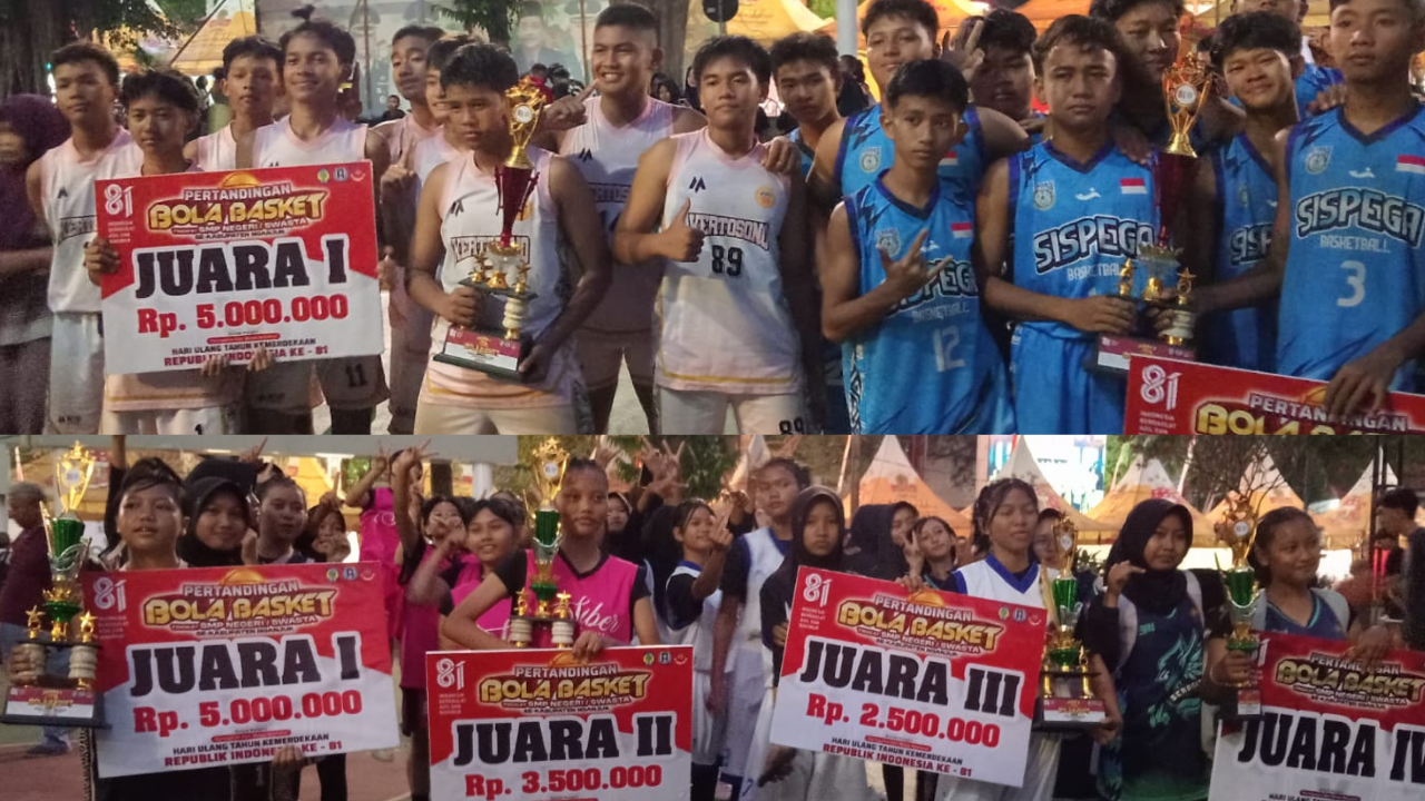 Sejarah Manis Double Champions Basket SMPN 1 Kertosono Tingkat SMP Negeri/Swasta se-Kabupaten Nganjuk 2026